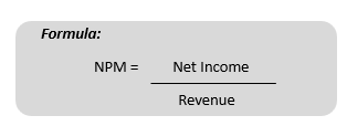 Net Profit Margin (NPM) Formula