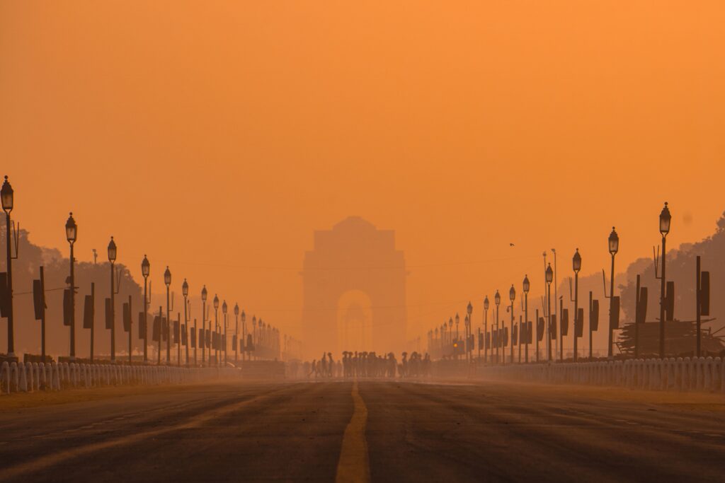 india gate mornings