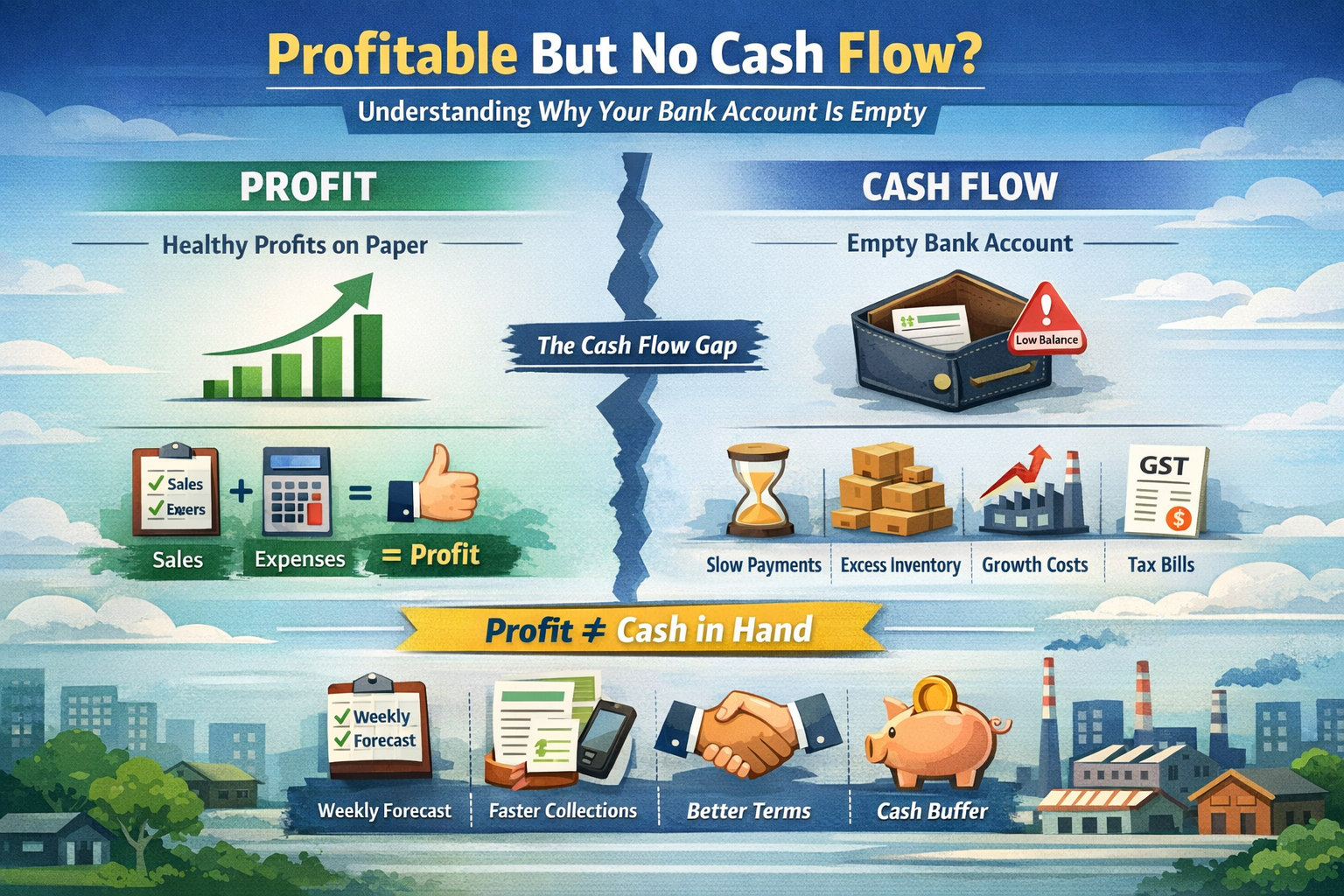cash flow management services in india