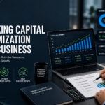 Working Capital Optimization for Business Liquidity showing financial dashboard, cash flow analysis, liquidity management, and business performance insights for growing businesses.